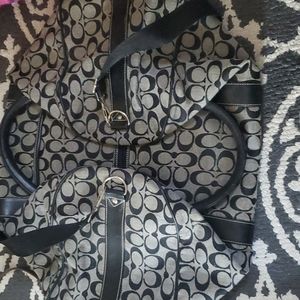 Coach duffle bag